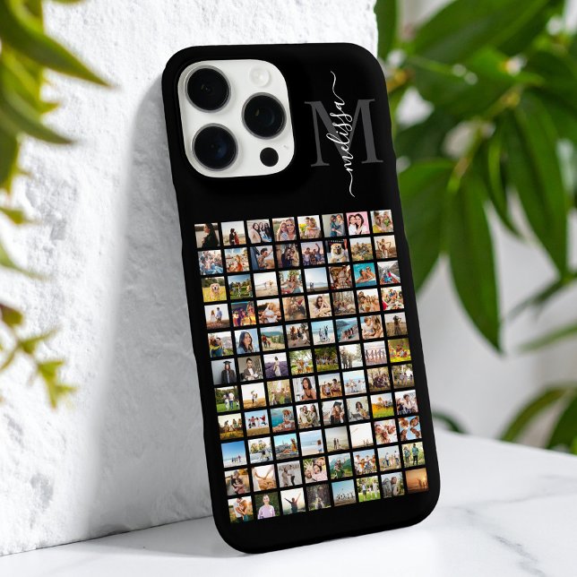 Coques Case-Mate iPhone Monogramme Personnalisé 88 Photo Collage (Créateur téléchargé)