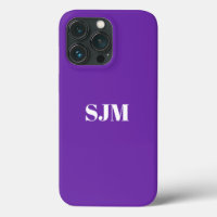 Monogramme personnalisé minimaliste Nom de raisin
