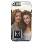 Monogramme personnalisé noir et blanc 1 photo Coll