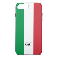 Monogramme personnalisé par fierté italienne de