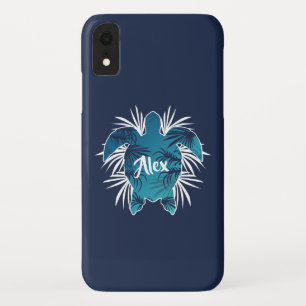 Case-Mate iPhone Case Monogramme personnalisé  Tortue d'Aloha hawaïenne 