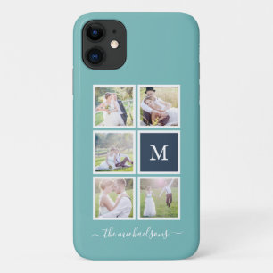 Case-Mate iPhone Case Monogramme photo couleur Arrière - plan modifiable