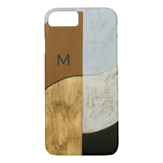 Coques Case-Mate iPhone Monogramme | Pièces empilées II (Dos)