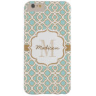 Monogramme Quatrefol Bleu et Or