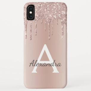 Case-Mate iPhone Case Monogramme Rose Gold Bling Luxury Sparkle Parties