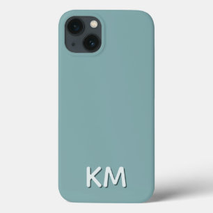 Case-Mate iPhone Case Monogramme tonique minimaliste moderne