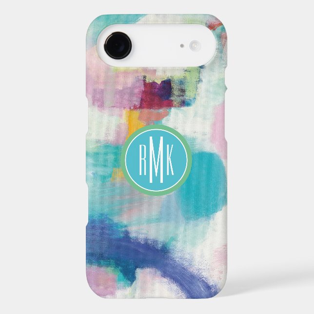 Coques Case-Mate iPhone Monogramme | Trial et Airy Bright (Verso)