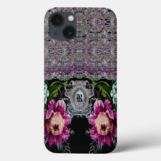 Coques Case-Mate iPhone Monogramme victorien chalmflemme (Verso)