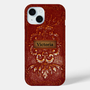 Coque Pour iPhone 15 Monogramme victorien Oriholt Diva