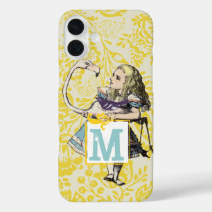 Coques iPhone 16 Plus Monogramme vintage Alice Au Pays Des Merveilles