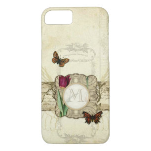 Etui iPhone Case-Mate Monogramme vintage Papillon Angel ailes Tulip Swir