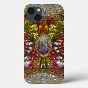 iPhone 13 Coque Monogramme Vorpuff dur