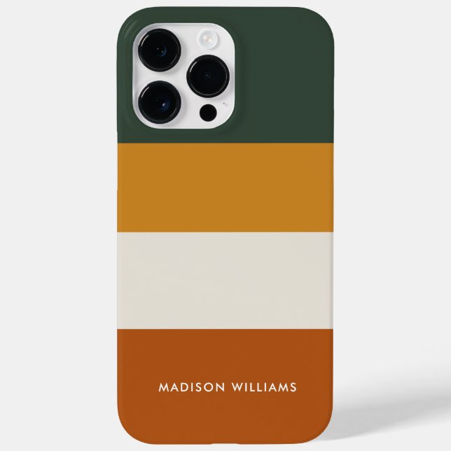 Coques Case-Mate iPhone monogrammed, nom, (Verso)