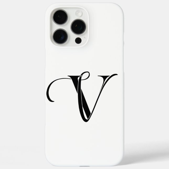 Coques Case-Mate iPhone Monogrammes (Verso)