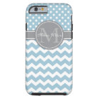 Monogrammes modernes Chevron Zigzag