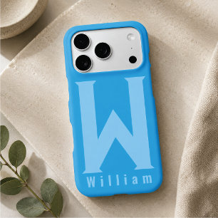Coque Pour iPhone 14 Monographie de typographie minimaliste moderne sau