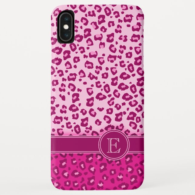 Coques Case-Mate iPhone Monographie personnalisée Leopard poster de animal (Dos)