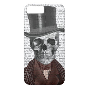 Case-Mate iPhone Case Monsieur squelettique et casquette supérieur