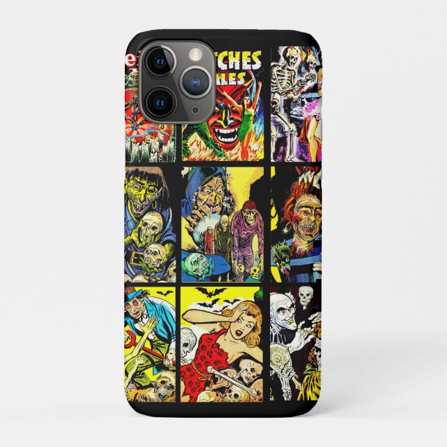Coques Case-Mate iPhone monster créatures sorcières zombies horreur art (Dos)