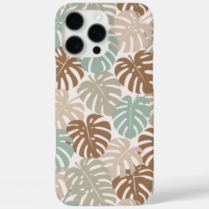 Coques iPhone 16 Pro Max Monstera moderne hawaï boho