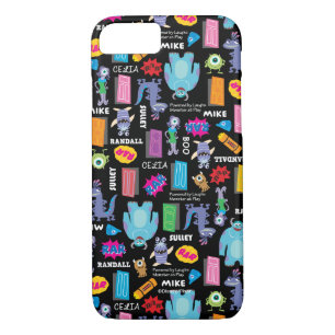Coque iPhone 8/7 Monsters, Inc.   Motif de caractères