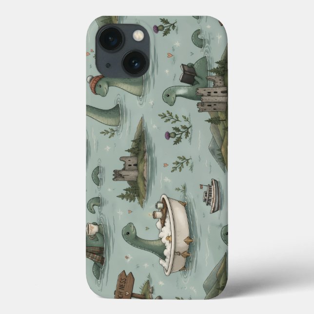 Coques Case-Mate iPhone Monstre du Loch Ness  (Verso)