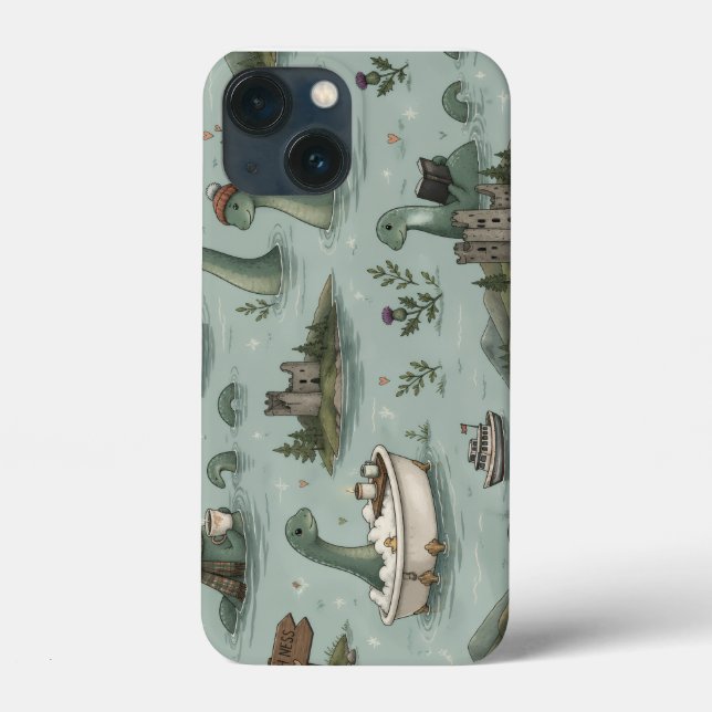Coques Case-Mate iPhone Monstre du Loch Ness  (Verso)