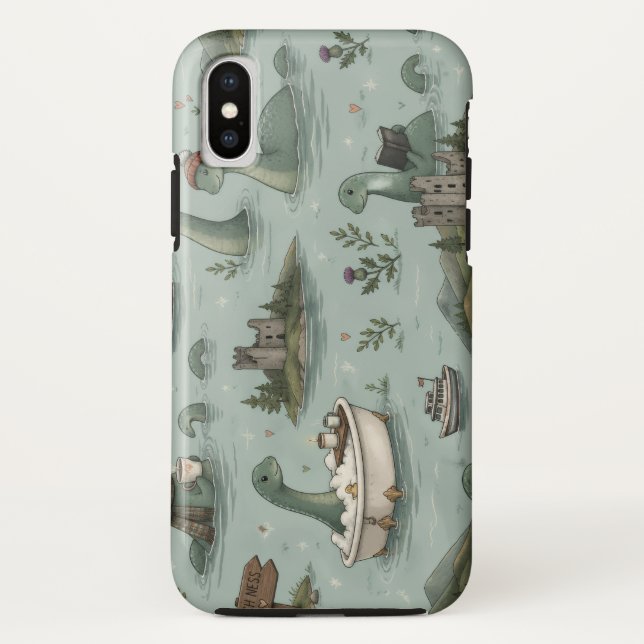 Coques Case-Mate iPhone Monstre du Loch Ness  (Dos)