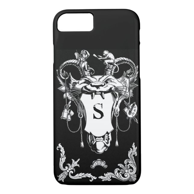 Coques Case-Mate iPhone Monstre gothique décoration architecturale antique (Dos)