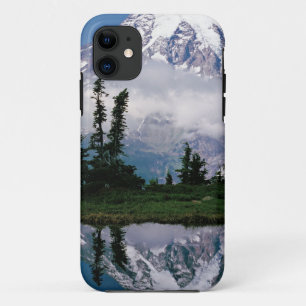 Coques Pour iPhone Mont Rainier reflété dans un lac de montagne