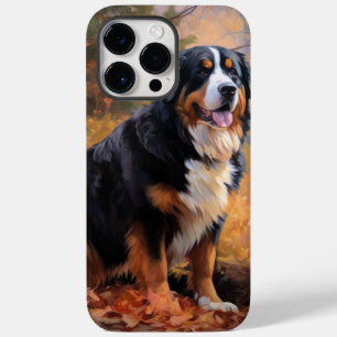 Coque Pour Pour iPhone 14 Pro Max Montagne bernoise en automne, les feuilles qui tom