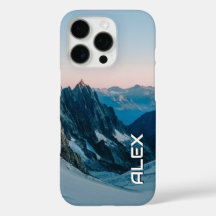 Montagne Enneigée Sous Ciel Crise