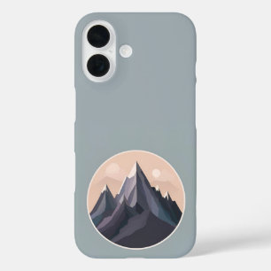 Coque Pour iPhone 16 Montagnes mystérieuses