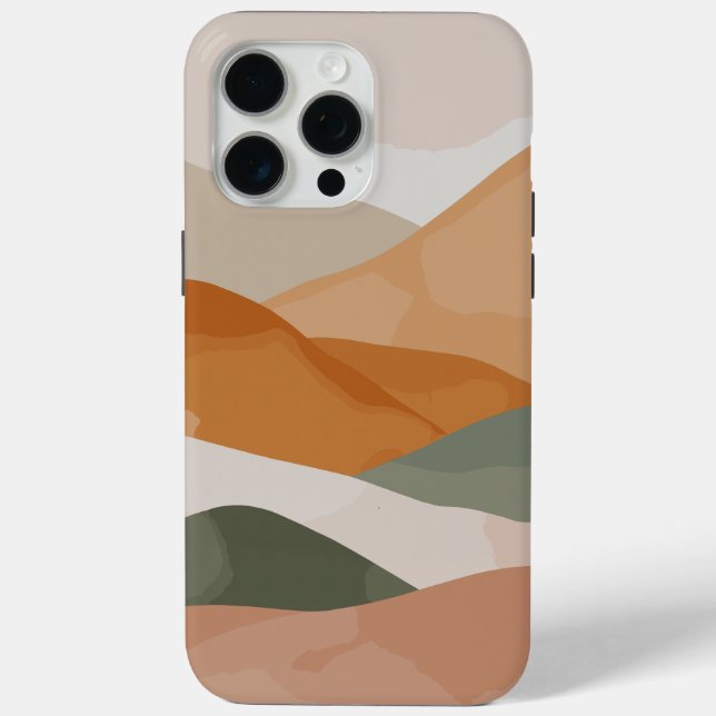 Coques Case-Mate iPhone Montagnes vibrantes (Verso)