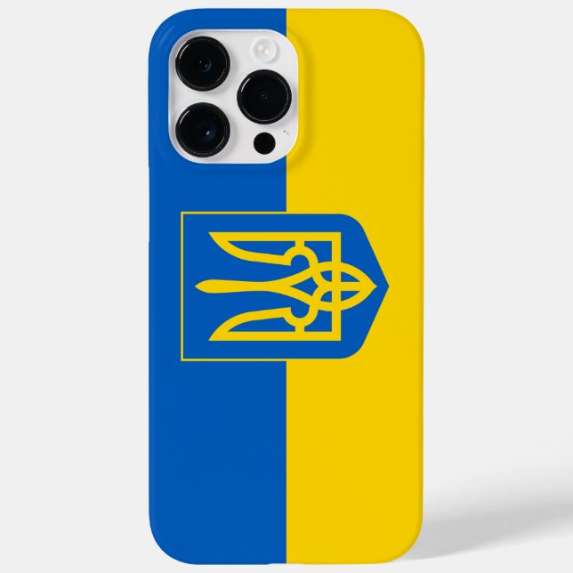 Coques Case-Mate iPhone Montrez vos couleurs - Ukraine (Verso)