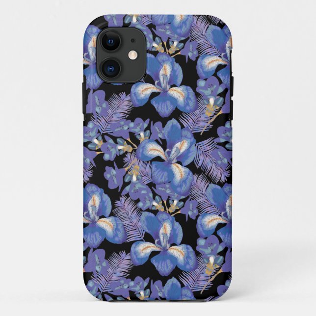 Coques Case-Mate iPhone moody iris (Dos)