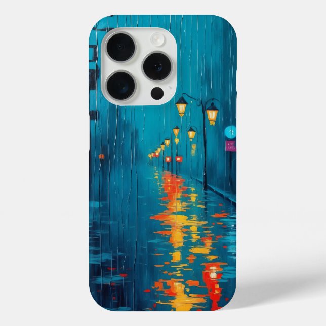 Coques Case-Mate iPhone Moody Rainy Night (Verso)