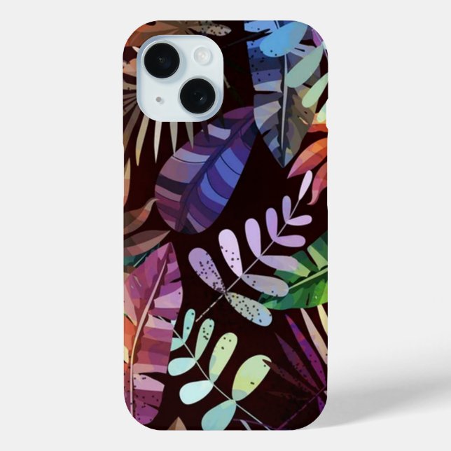 Coques Case-Mate iPhone Moody Tropical Foliage Pattern Phone Case  (Verso)