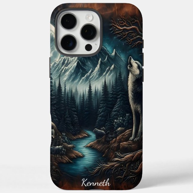 Coques Case-Mate iPhone Moonlight Howl (Verso)