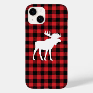 Coque Pour iPhone 14 Moose Buffalo Vérifier le Cabine sauvage