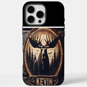 Coques iPhone 16 Pro Max Moose & Woods personnalisés