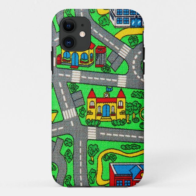 Coques Case-Mate iPhone Moquette de piste Voiture Nostalgic, nostalgie des (Dos)