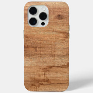 Coque iPhone 15 Pro Max morceau de bois ancien