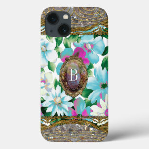 Etui iPhone 13 Morgans Grandlyn Floral Chic