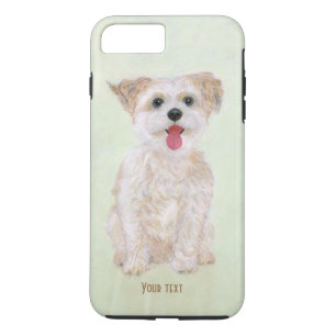 Case-Mate iPhone Case Morkie Chien Coque-Mate Tough iPhone 8Plus/7 Plus 