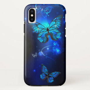 Case-Mate iPhone Case Morpho Butterfly in the Dark Background
