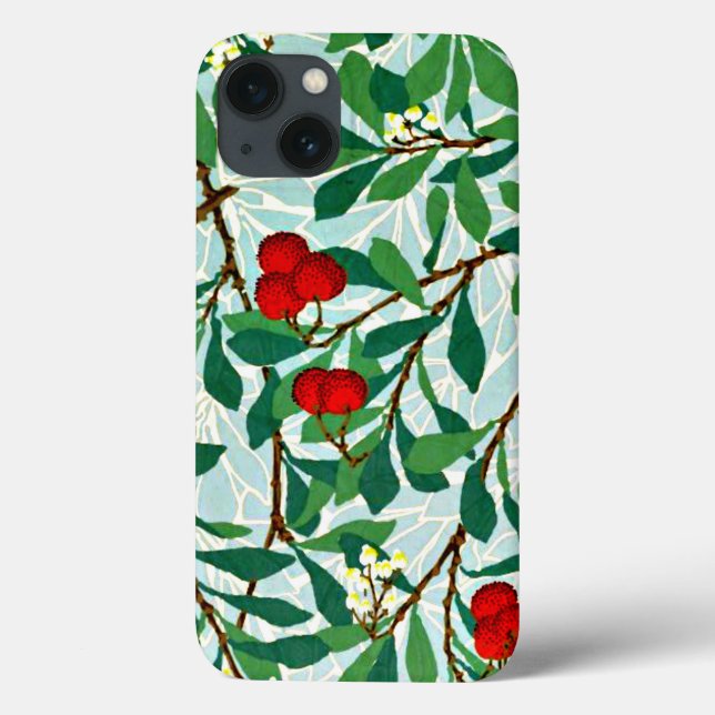 Coques Case-Mate iPhone Morris - Arbatus, rouge baies, (Verso)