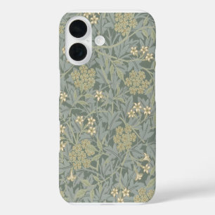 Coque Pour iPhone 16 Morris Vigne & Jasmin Jardin Fleur Classique