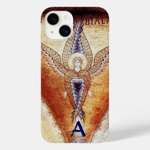 Coque Pour iPhone 14 MOSAIC ANGEL, Monogramme