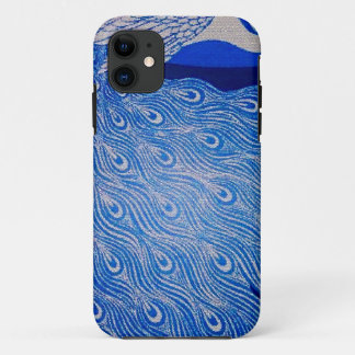 Case-Mate iPhone Case Mosaïque bleue de paon
